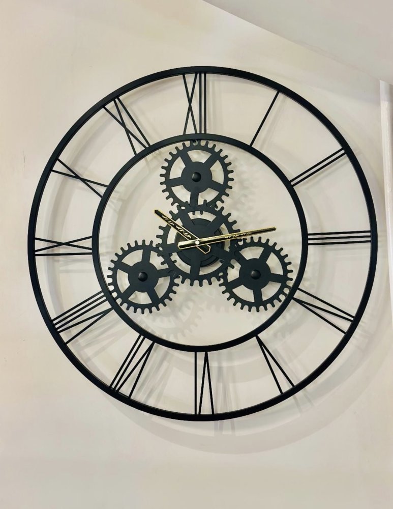 ساعت فریم فلزی