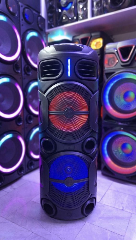 پارتی باکس اسپیکر شارژی برقی 110 سانتی رقص نوردار