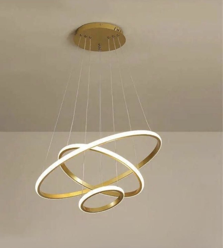 لوستر مدرن سه حلقه